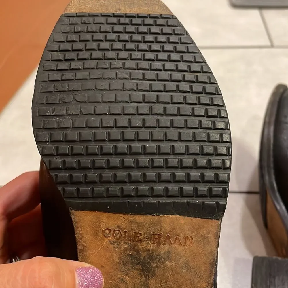 Cole Haan woman’s black ankle boots